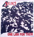 4 SKINS - One Law - Back Patch